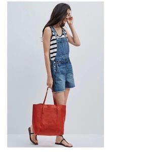 Madewell Adirondack Short Overalls RARE